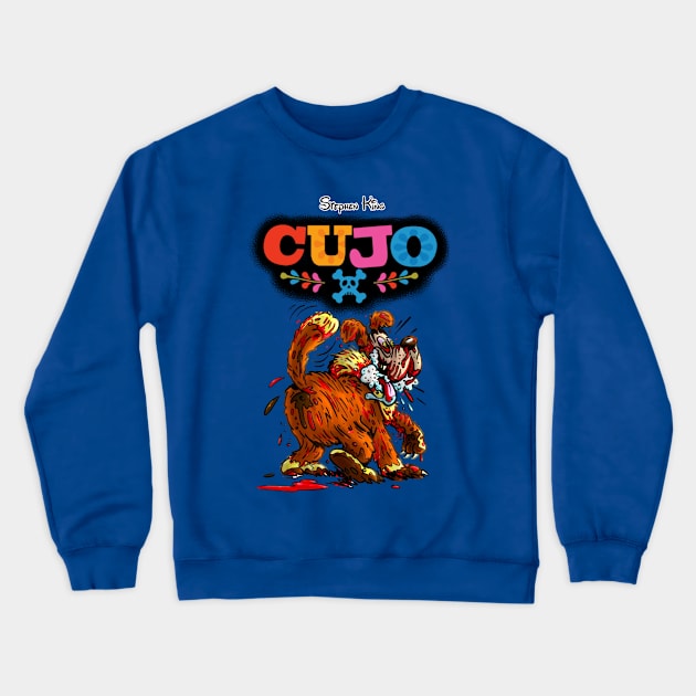 Family Friendly Cujo Crewneck Sweatshirt by TJ_Wiggles